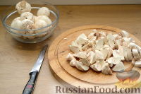 Фото приготовления рецепта: Филе индейки с грибами, в тесте - шаг №4