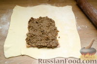 Фото приготовления рецепта: Филе индейки с грибами, в тесте - шаг №12