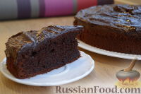 Фото приготовления рецепта: Шоколадно-трюфельный торт - шаг №11