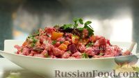 Фото к рецепту: Салат из цветной капусты со свеклой