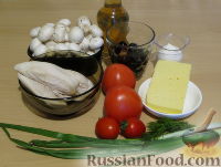 Фото приготовления рецепта: Слоеный салат "Букет маков" с курицей и грибами - шаг №1