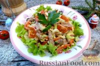 Фото приготовления рецепта: Мясной салат со сладким перцем - шаг №16