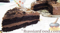 Фото к рецепту: Торт "Пища Дьявола" (Devil’s Food Cake)