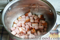 Фото приготовления рецепта: Суп с пекинской капустой - шаг №4