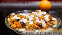 Фото к рецепту: Тёплый салат с кускусом и тыквой, по-мароккански