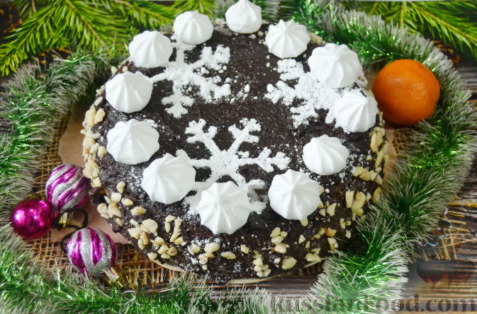 Как приготовить новогодние торты – пошаговые рецепты