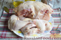 Фото приготовления рецепта: Курица с айвой (в сидре) - шаг №5