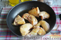 Фото приготовления рецепта: Курица с айвой (в сидре) - шаг №11