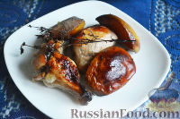 Фото приготовления рецепта: Курица с айвой (в сидре) - шаг №19