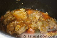 Фото приготовления рецепта: Телячье филе в томатном соусе - шаг №4