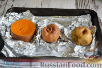 Фото приготовления рецепта: Десерт из айвы, тыквы и яблока - шаг №3