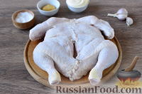 Фото приготовления рецепта: Курица, фаршированная гречкой и грибами - шаг №10
