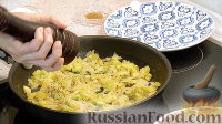 Фото приготовления рецепта: Запечённая гречка с кабачком, луком и сыром - шаг №7