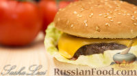 Фото приготовления рецепта: Домашний чизбургер - шаг №5