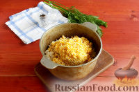 Фото приготовления рецепта: Голубцы без риса, тушенные на сковороде, с жареным беконом - шаг №9