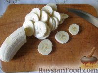 Фото приготовления рецепта: Манник с бананами - шаг №7