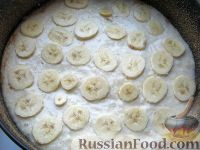 Фото приготовления рецепта: Манник с бананами - шаг №8