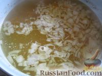 Фото приготовления рецепта: Суп с фрикадельками и цветной капустой - шаг №8