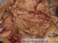 Фото приготовления рецепта: Курица "Златовласка" - шаг №8