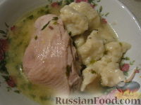 Фото к рецепту: Курица тушеная по-украински