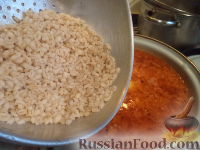 Фото приготовления рецепта: Уральские щи с перловой крупой - шаг №18