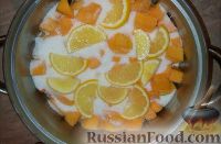 Фото приготовления рецепта: Цукаты из тыквы, с лимоном - шаг №5