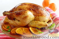 Фото к рецепту: Курица в апельсиновом маринаде