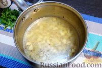 Фото приготовления рецепта: Суп-пюре с айвой и беконом - шаг №8