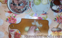 Фото приготовления рецепта: Селедка по-корейски, с томатной пастой - шаг №2