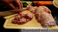 Фото приготовления рецепта: Рагу из курицы и овощей, с кукурузными клёцками - шаг №2