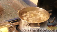 Фото приготовления рецепта: Суп с фрикадельками - шаг №7