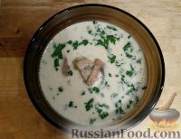 Фото к рецепту: Грибной суп с плавленым сыром