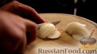 Фото приготовления рецепта: Жареная цветная капуста со стручковой фасолью и грибами - шаг №3