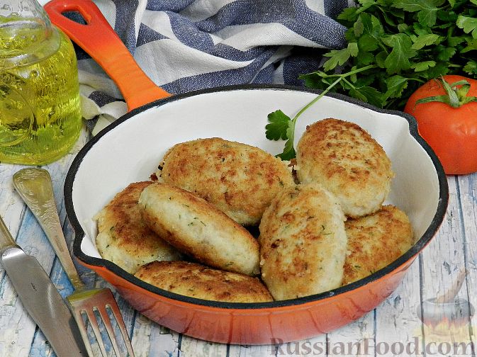 Оладьи куриные с картофелем и зеленью — рецепты | Дзен