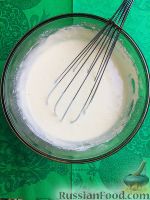 Фото приготовления рецепта: Панкейки на молоке (американские оладьи), на блиннице - шаг №7