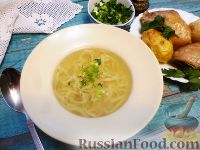 Фото к рецепту: Токмач (татарский суп-лапша)