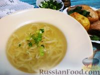 Фото приготовления рецепта: Токмач (татарский суп-лапша) - шаг №13