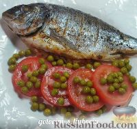 Фото к рецепту: Рыба дорадо, запечённая в духовке