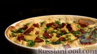 Фото приготовления рецепта: Картофельная запеканка, или Вареники с картошкой, запеченные под сыром - шаг №14