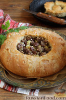 Фото к рецепту: Татарский пирог (балиш) с мясом и картошкой