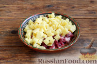 Фото приготовления рецепта: Татарский пирог (балиш) с мясом и картошкой - шаг №3