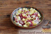 Фото приготовления рецепта: Татарский пирог (балиш) с мясом и картошкой - шаг №4