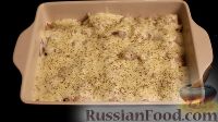 Фото приготовления рецепта: Минтай, запеченный в духовке под сырным соусом - шаг №9