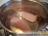 Фото приготовления рецепта: Салат - торт - шаг №2