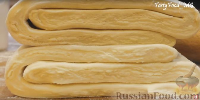 Слоеное дрожжевое тесто: подробный рецепт приготовления