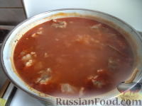 Фото приготовления рецепта: Суп харчо - шаг №11