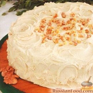 Рецепт Вкусный торт с масляным кремом