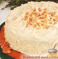 Фото к рецепту: Вкусный торт с масляным кремом