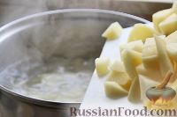 Фото приготовления рецепта: Сырный суп - шаг №9