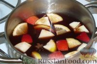 Фото приготовления рецепта: Яблочный глинтвейн - шаг №3